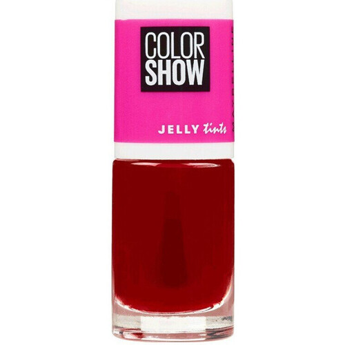 Beauté Femme Vernis à ongles Maybelline New York Vernis Colorshow Jelly Tints Rouge