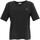 Vêtements Femme T-shirts manches courtes Lacoste Tee-shirt Noir