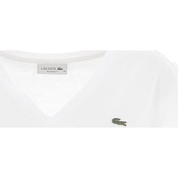 Vêtements Femme T-shirts manches courtes Lacoste Tee-shirt Blanc