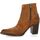 Chaussures Femme Boots Emanuele Crasto Boots cuir velours Marron