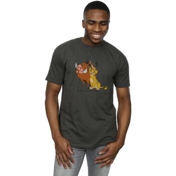 Vêtements Homme T-shirts manches longues The Lion King Classic Gris