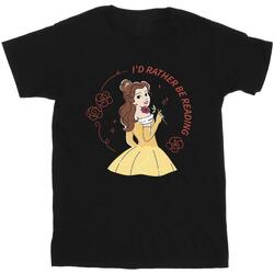Vêtements Fille T-shirts manches longues Disney  Noir