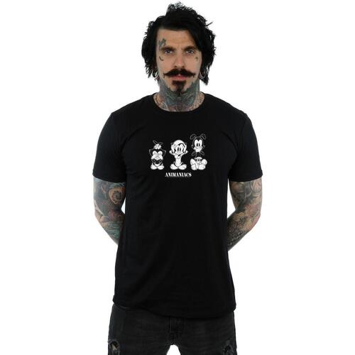 Vêtements Homme T-shirts manches longues Animaniacs Three Evils Noir