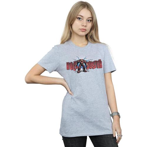 Vêtements Femme T-shirts manches longues Marvel Avengers Infinity War Hulkbuster 2.0 Gris