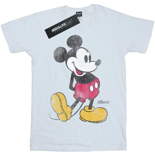 Vêtements Fille T-shirts manches longues Disney Classic Kick Blanc