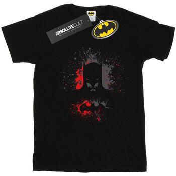 Vêtements Homme T-shirts manches longues Dc Comics Batman Splash Noir