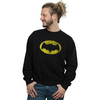 sweat-shirt dc comics  batman tv series distressed logo 