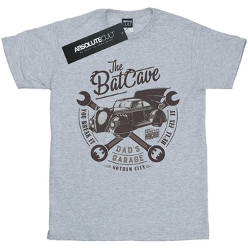 Vêtements Homme T-shirts manches longues Dc Comics Batman Dad's Garage Gris