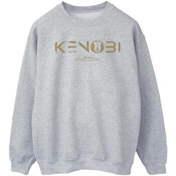 Vêtements Homme Sweats Disney Obi-Wan Kenobi Logo Gris
