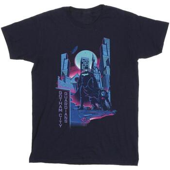 Vêtements Homme T-shirts manches longues Dc Comics Batman Gotham Guardians Bleu