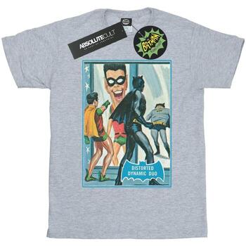 Vêtements Femme T-shirts manches longues Dc Comics Batman TV Series Dynamic Duo Gris