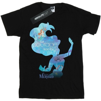 Vêtements Fille T-shirts manches longues The Little Mermaid BI1528 Noir