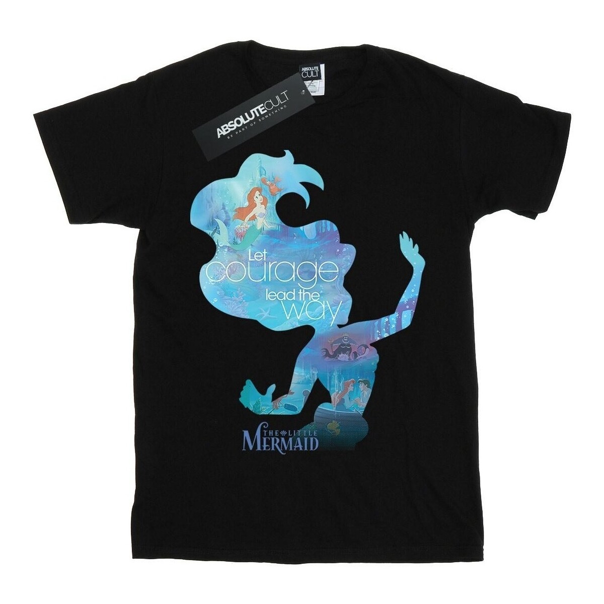 Vêtements Fille T-shirts manches longues The Little Mermaid BI1528 Noir
