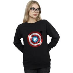Vêtements Femme Sweats Marvel Captain America Turntable Noir