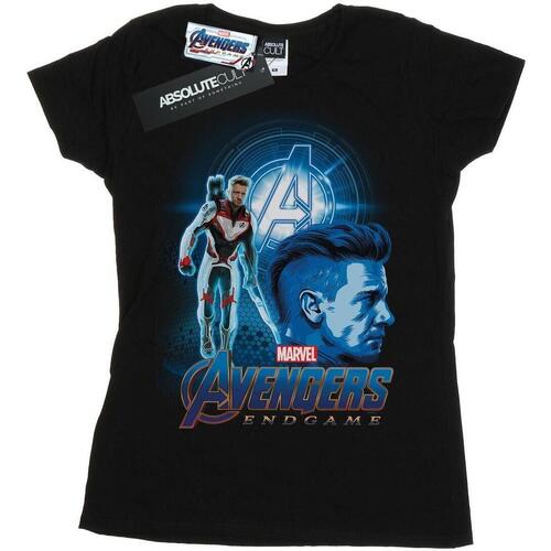 Vêtements Femme T-shirts manches longues Marvel Avengers Endgame Hawkeye Team Suit Noir