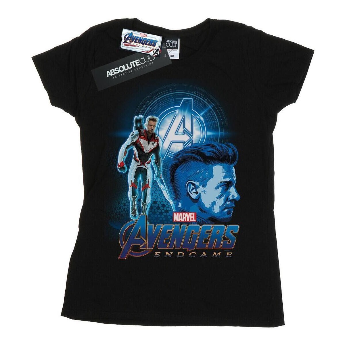 Vêtements Femme T-shirts manches longues Marvel Avengers Endgame Hawkeye Team Suit Noir