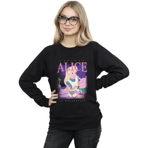Vêtements Femme Sweats Disney Alice in Wonderland Montage Noir