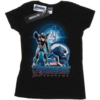 Vêtements Femme T-shirts manches longues Marvel Avengers Endgame War Machine Team Suit Noir