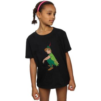 Vêtements Fille T-shirts manches longues Peter Pan Classic Noir
