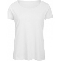 Vêtements Femme T-shirts manches longues B&c B121F Blanc