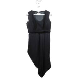 Vêtements Femme Robes Givenchy micro-check Robe en soie Noir