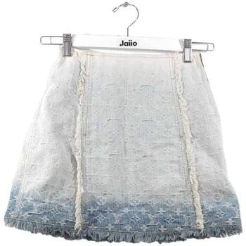 Vêtements Femme Jupes Louis Vuitton Mini jupe en coton Bleu