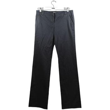 Vêtements Femme Pantalons Burberry 65mm Pantalon en coton Noir