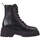 Chaussures Femme Bottines Tommy Jeans lace up boot chunky Noir