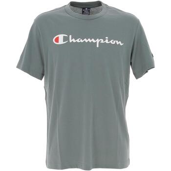 Vêtements Homme Soutenons la formation des Champion Crewneck t-shirt Kaki