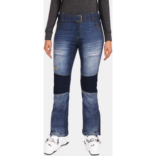 Vêtements Pantalons Kilpi Pantalon de ski en softshell pour femme  JEANSO-W Bleu