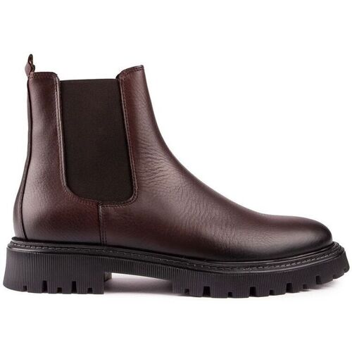 Chaussures Homme Boots Sole The Happy Monk Marron
