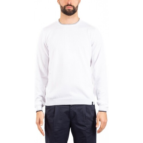Vêtements Homme The home deco fa Fay PULL HOMME Blanc