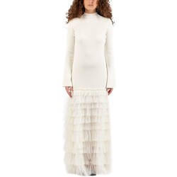 Vêtements Femme Robes Twin Set ROBE FEMME Blanc