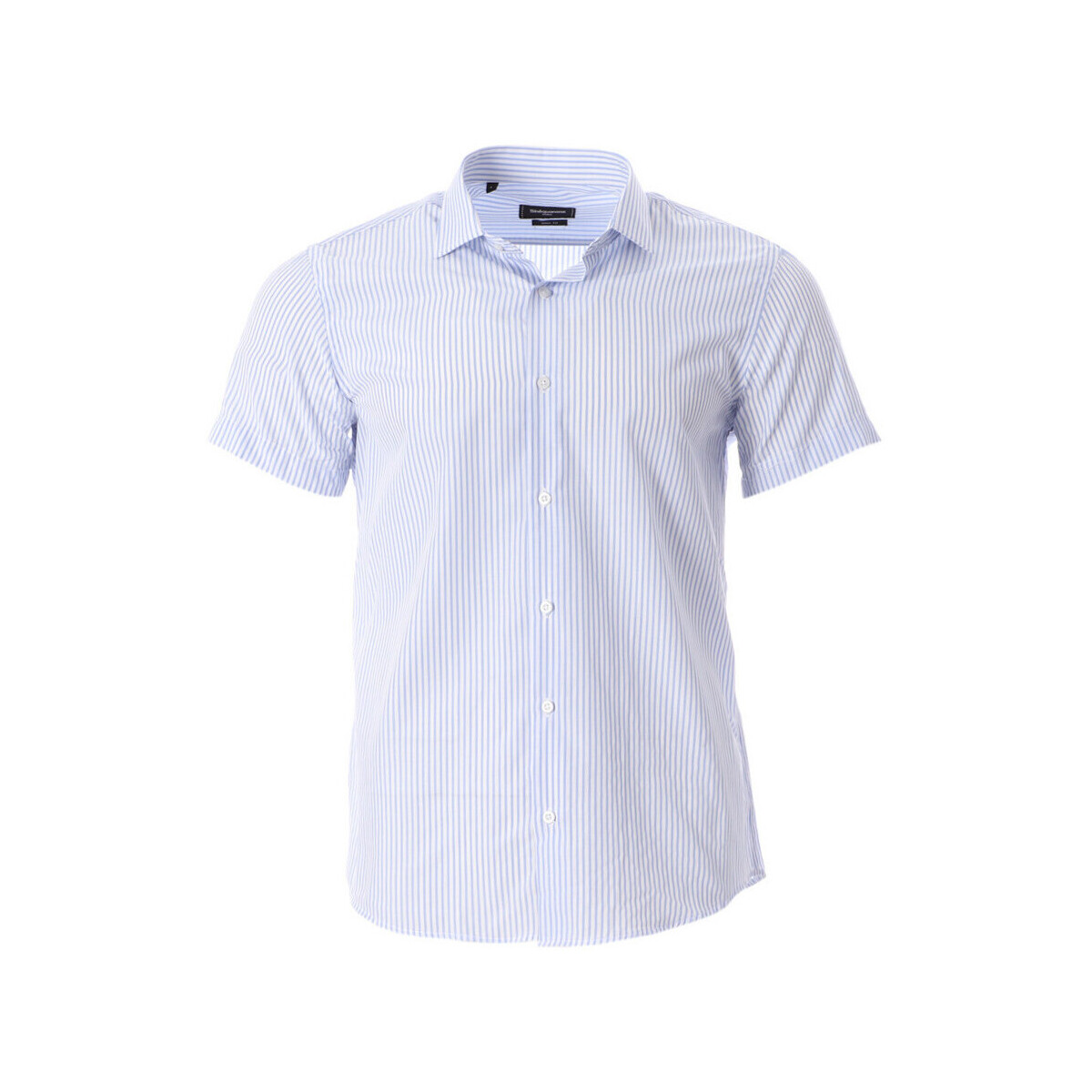 Vêtements Homme Chemises manches courtes Sinequanone SN-CARL-MC-SF Blanc