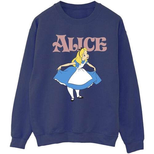 Vêtements Femme Sweats Disney Alice In Wonderland Take A Bow Bleu