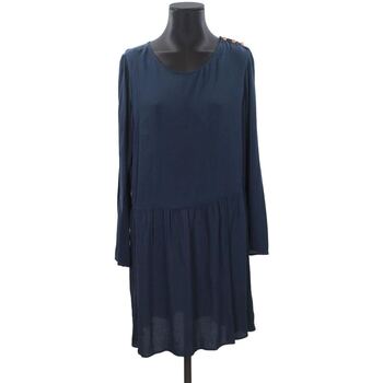 Vêtements Femme Robes Blouse En Coton Robe bleu Bleu