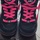 Chaussures Fille Baskets montantes DC Shoes Basket DC shoes Fourées noire et rose fushia Noir