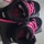 Chaussures Fille Baskets montantes DC Shoes Basket DC shoes Fourées noire et rose fushia Noir