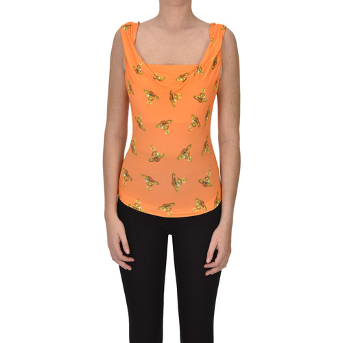 Vêtements Femme Débardeurs / T-shirts sans manche Vivienne Westwood TPT00003001AE Orange