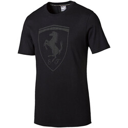 Vêtements Homme T-shirts & Polos Puma Ferrari Big Shield Noir