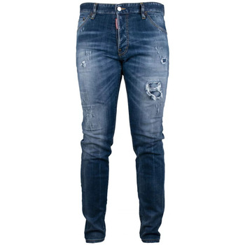 Vêtements Homme Jeans Dsquared Plaids / jetés Bleu