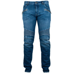 Vêtements Homme Jeans Print Balmain Jean Bleu