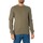 Vêtements Homme T-shirts manches courtes Calvin Klein Jeans T-shirt à manches longues gaufré avec écusson Vert