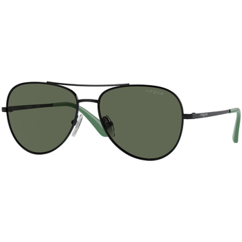 lunettes de soleil enfant vogue  vj1001 lunettes de soleil, noir/vert, 49 mm 