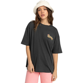 Vêtements Femme T-shirts manches courtes Billabong If Lost Noir
