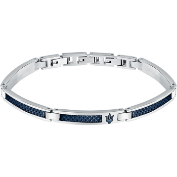 Utilisez au minimum 1 chiffre ou 1 caractère spécial Homme Bijoux Maserati Bracelet en acier Bleu