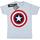 Vêtements Homme T-shirts manches longues Marvel Captain America Distressed Shield Gris