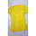 Vêtements Femme T-shirts manches courtes M&S Mode Tee shirt forme cache-coeur jaune M&S Mode Taille L Jaune