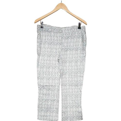 Vêtements Femme Pantalons Promod pantalon slim femme  40 - T3 - L Blanc Blanc