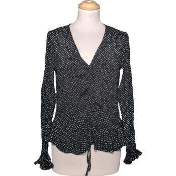 Vêtements Femme La mode responsable H&M blouse  34 - T0 - XS Noir Noir